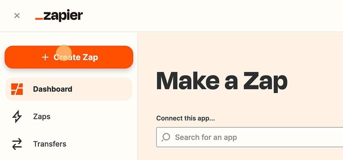 Zapier for Google Sheets to Tremendous - Step 2