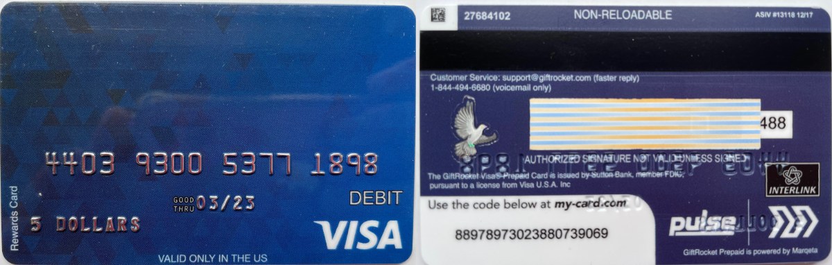 Giftrocket Visa Prepaid Card | informacionpublica.svet.gob.gt